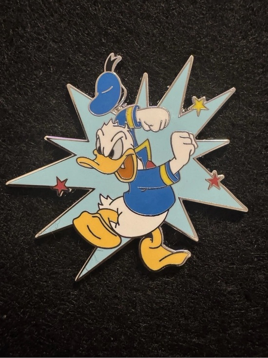 Disney Jewelry - Disney Starburst Angry DONALD DUCK Tantrum Blue  2025 Disney Pin